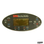 Spa Side Control EleCenteronic SPA BLDR LX-30 11BTN LCD (2 Pump and Bl)  - Item 3-00-0049
