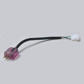 Cord Blower Adapter Hydro Quip 4Pin Amp to Lighted 6" (Dk Violet)  - Item 30-1200-L6