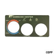 Spa Side Overlay TecmarkK Command Center 2BTN No Display Waterway - Item 30214BM