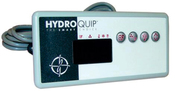 Spa Side Control EleCenteronic Hydro Quip ECO-8 4BTN LED 10'Cbl Rctngl - Item 34-0198A