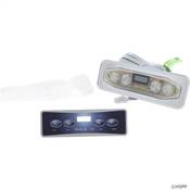 Spa Side Control EleCenteronic Hydro Quip (Balboa) ECO-401"4BTN LCD 7'Cbl - Item 34-0226A