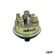 Pressure Switch Tecmark 3903 SPST 1A 1-5" Psi 1/8" Npt No Screws - Item 3903
