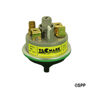 Pressure Switch Tecmark 3906" SPST 11"Amp 1-5" Psi 1/8" -3/16" B - Item 3906