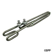 Heater Element Flo-Thru (Dbl Bend) 4.0KW Titananium 12.44L - Item 4-FLO-TI Heater Element Flo-Thru (Dbl Bend) 4.0KW Titananium 12.44L - Item 4-FLO-TI
