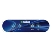 Spa Side Overlay Balboa AX/VX40 (Auxilliary) 4BTN (P1-P2-B-LT)  - Item 40030