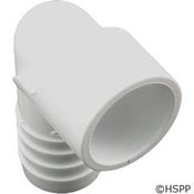 Fitting PVC 90 Degree Barbed Ell Waterway 1/2" S (3/4" Spg)  - Item 411-0350