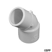 Fitting PVC 45" Deg Street Ell Waterway 1S x 1Spg - Item 411-2020