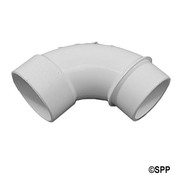 Fitting PVC 90 Degree Sweep Ell Waterway 2S x 2Spg - Item 411-9120