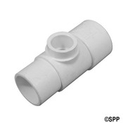 Fitting PVC Adaptor Tee Waterway 1-1/2" S x 1-1/2" Spg x 3/4" S - Item 413-4080