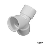 Fitting PVC 120 Deg Slip Wye Waterway 1-1/2" Sx1-1/2" Sx1-1/2" S - Item 413-4100 Fitting PVC 120 Deg Slip Wye Waterway 1-1/2" Sx1-1/2" Sx1-1/2" S - Item 413-4100
