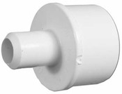 Fitting PVC Barbed Adapter Waterway 3/4" SB x 1-1/2" Spg - Item 413-4360