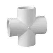 Fitting PVC Cross LASCO 1-1/2" S x 1-1/2" S x 1-1/2" S x1-1/2" S - Item 420-015