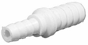 Fitting PVC Barbed Reducer Waterway 1/4" RB x 3/8" RB - Item 425-4020