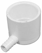 Fitting PVC Barbed 90 Degree Ell Adapter Waterway 1S x 3/8" RB - Item 425-4040