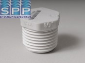 Fitting PVC Plug LASCO 1/2" MPT - Item 450-005