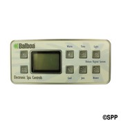 Spa Side Control EleCenteronic Balboa Serial Dlx (Old Style) 8BTN LCD - Item 51058