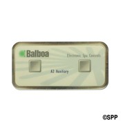 Spa Side Control EleCenteronic Balboa Auxilliary 2BTN 18'Cable 6" Conn - Item 51216