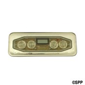 Spa Side Control EleCenteronic Balboa VL401"Lt Dup 4BTN LCD 7'Cbl  - Item 52424