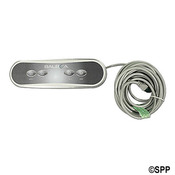 Spa Side Control EleCenteronic Balboa AX40 Auxiliary 4BTN No Readout  - Item 52678