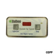 Spa Side Control EleCenteronic Balboa Lite Leader 2BTN LED 10'Cbl - Item 54116