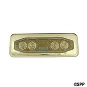 Spa Side Control EleCenteronic Balboa VL403 Lt Dup 4BTN LED 7'Cbl  - Item 54130