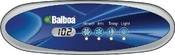 Spa Side Control EleCenteronic Balboa MVP/VL26" 0 4BTN LCD 7'Cable with  - Item 55081