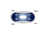 Spa Side Control EleCenteronic Balboa VL406" U 4BTN LCD 7'Cbl with 8" Conn - Item 55350