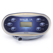 Spa Side Control EleCenteronic Balboa TP6" 00 6" BTN LCD Oval 7'Cable - Item 55673-05 Spa Side Control EleCenteronic Balboa TP6" 00 6" BTN LCD Oval 7'Cable - Item 55673-05