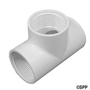 Fitting PVC Tee LASCO 1-1/2" FPT x 1-1/2" FPT x 1-1/2" FPT - Item 60-1012 Fitting PVC Tee LASCO 1-1/2" FPT x 1-1/2" FPT x 1-1/2" FPT - Item 60-1012