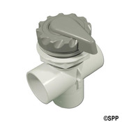 Valve Assembly Diverter Waterway 2 Vert 2 Port Top Acc Scalloped  - Item 600-3057