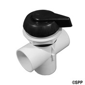 Valve Assembly Diverter Waterway 2 Vert 2 Port Top Acc Notched  - Item 600-3061