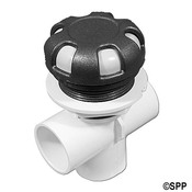 Valve Assembly On/Off Turn Valve Waterway 1"Vert 2 Port 6" -Spoke  - Item 600-3189DSG