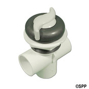 Valve Assembly On/Off Waterway 1"Vert 2 Port Top Acc SStyle  - Item 600-3319DSG