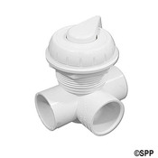 Valve Assembly Waterway Horiz 2-Port (Divertr) Notched Top Acc 1S - Item 600-4330