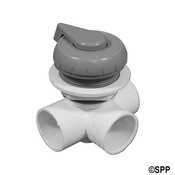 Valve Assembly Waterway Horiz 2-Port (Divertr) Notched Top Acc 1S - Item 600-4337