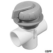 Diverter Valve Top Access Waterway 1"Vertical 2 Port Gray Waterway - Item 600-4347