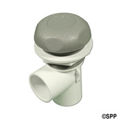 Valve Assembly 1" Port (Shut Off) 5" -Scalloped 1S Gray Waterway - Item 600-4367