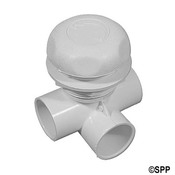 Valve Assembly WaterwayWaterway 1"On/Off Turn Valve Horiz 2-Port White - Item 600-4380