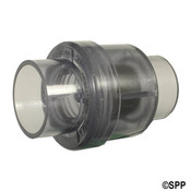 Valve Assembly Waterway (In Line Check Air) 1/4" lb Spring Clear - Item 600-8160