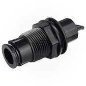 Valve Assembly Spa Drain Waterway 3/4" Lo-Profile Black - Item 600-9101