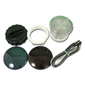 Light Lens Kit Waterway OEM 8' Front Acc 3-1/2" Face 2-5" /8" Hole - Item 630-6105
