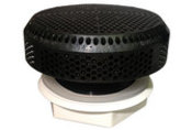 Suction Assembly VGB Super Hi-Flo 5" Diameter Cover 25" 1 GPM Black  - Item 640-3781V