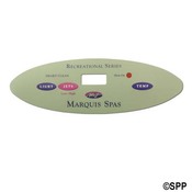 Spa Side Overlay (RCRTNL/PROMO) Dig Dup 3BTN LCD Oval - Item 650-0423