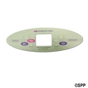 Spa Side Overlay (MTS2KU/SUV) Ser Standard 6" BTN LCD 11Oval - Item 650-0520