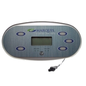 Spa Side Control EleCenteronic TP6" 00 - Revolution 6" BTN LCD Oval - Item 650-0680
