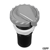 Air Control Waterway Top Access Scallop 1" P 1-5/8" Hole Gray Waterway - Item 660-3567