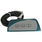 Spa Side Control EleCenteronic Sundance 85" 0 Remote (2000) Blue 2 Pump - Item 6600-831
