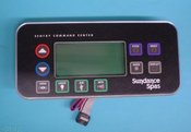 Spa Side Control EleCenteronic Sundance 800/8" 5" 0 (3/93-1999) 10BTN LCD - Item 6600-893