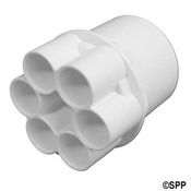 Manifold PVC Waterway 2S x (6" ) 1/2" S Ports - Item 672-4130 Manifold PVC Waterway 2S x (6" ) 1/2" S Ports - Item 672-4130