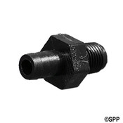 Pump Fitting Barb Waterway 1/4" MPT x 3/8" RB (3/8" Hex Head)  - Item 672-4350
